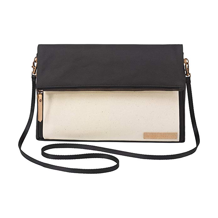 petunia pickle bottom Womens Glazed Color Block Crossover Clutch